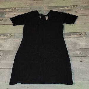 Kieu's Black Sweater Knit Dress sz Small